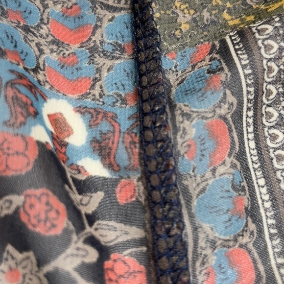 Orange Creek Open Front Lace Fringe Long Sleeve
Cardigan Kimono Women's Size Sm - Picture 12 of 12